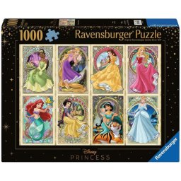 Ravensburger Puzzle Disney Princess - Nouveau Art Princesses (1000 pieces)