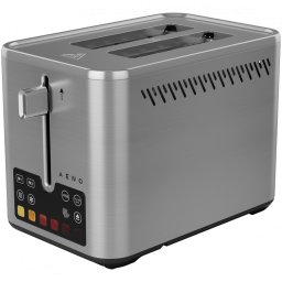 Prajitor de paine TS4 950W, Reîncălzire, Decongelare, 6 niveluri rumenire, Argintiu