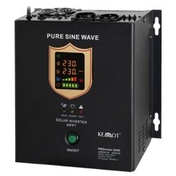 Invertor Solar OffGrid Kemot ProSolar 1800W, pentru Baterii de 24V, PV/AC Eficienta Ridicata, Comutare Rapida, Protectie Avansata