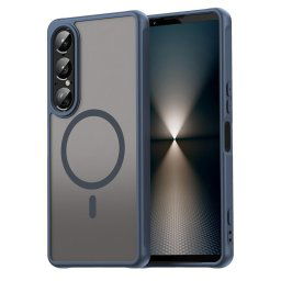 Husa Husa pentru Sony Xperia 1 VII - Techsuit HaloFrost II MagSafe - Navy Blue