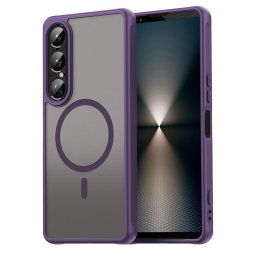 Husa Husa pentru Sony Xperia 1 VII - Techsuit HaloFrost II MagSafe - Purple