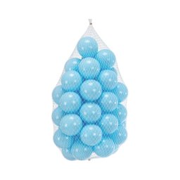 Bile din plastic 50 buc. d. 7 cm albastru