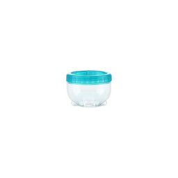 Recipient pentru alimente INTERLOCK 0,15 l, turcoaz/transparent