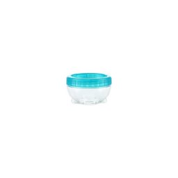 Recipient pentru alimente INTERLOCK 0,18 l turcoaz/transparent
