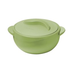 Caserolă alimentară izolată TORO 2,5 l verde