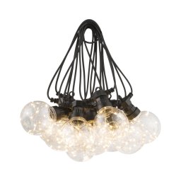 Instalație LED decorativă de exterior Globo 34090N ALMAGA 10xLED/0,27W/230V 7,5 m IP44
