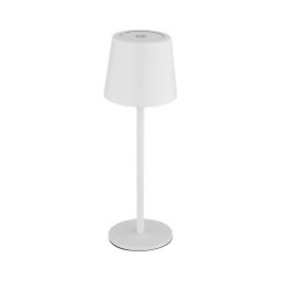 Globo 58482W-LED lampă birou LED 2W/5V 2200mAh IP44 albă, încărcare touch