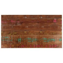 Blat de masa, 100x50x2,5cm, dreptunghiular, lemn masiv reciclat GartenMobel Dekor