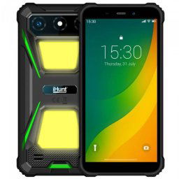 Smartphone iHunt TITAN P10000 Ultra 4G Dual SIM Display IPS HD+ 6Inch Android 14 16GB RAM 128GB Flash Lanterna LED Baterie 6300mAh IP68 Negru