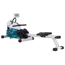 Aparat vaslit rezistenta pe apa, semi-comercial PREMIUM ZW1600, 9 trepte de rezistenta, greutate maxima utilizator 150 kg, culoare negru-alb