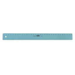 Accesorii birotica Rigla din plastic colorat, 30cm, M+R - turcoaz