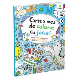 Cartea mea de colorat cu jocuri