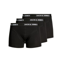 JACK & JONES Boxeri 'Anthony' negru / alb