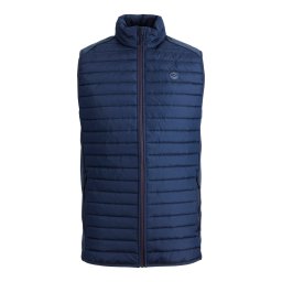 JACK & JONES Vestă albastru închis