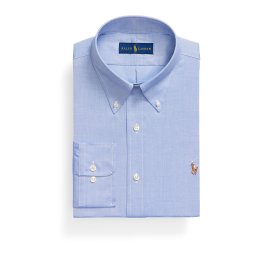 Polo Ralph Lauren Cămaşă business albastru deschis / ocru