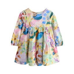Next Rochie albastru deschis / galben / mov liliachiu / roz