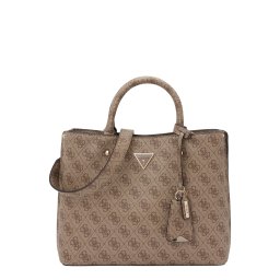GUESS Poșete 'MERIDIAN II GIRLFRIEND SATCHEL' maro / maro deschis