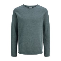 JACK & JONES Pulover 'JJEHill' turcoaz