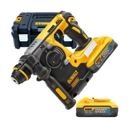 DeWalt - DCH273H2T - Rotopercutor SDS-Plus cu 2 acumulatori si incarcator, Li-Ion, 18 V, 5 Ah, 2.1 J, valiza speciala
