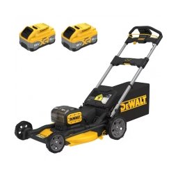 DeWalt - DCMWP134W2 - Masina de tuns iarba cu 2 acumulatori si incarcator, Li-Ion, 18 V, 8 Ah, 53 cm, 67 l
