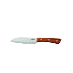 Cutit santoku cu lama din inox si maner din lemn Bohmann BH5307, 13 cm