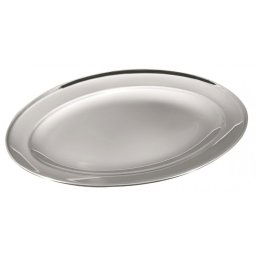 Platou oval din inox Grunberg IOT40, diametru 40 cm
