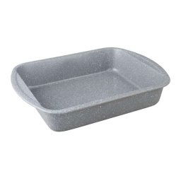 Tava de copt Bohmann BH-9060MRB, 35 x 27 x 7 cm, interior marmorat