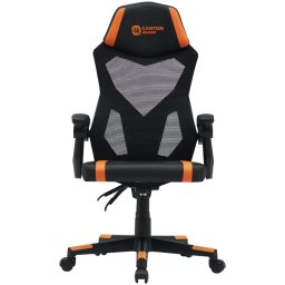 Scaun Gaming CNE-MCH01 120kg Mesh Negru-Portocaliu