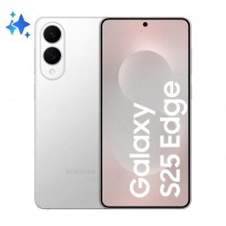 Smartphone Galaxy S25 Edge 256GB 12GB RAM 5G Dual SIM Titanium Silver