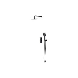 Set de duș cu baterie ascunsă Cersanit S952-031 LARGA negru