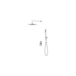 Set de duș cu baterie ascunsă Cersanit S952-012 MILLE crom lucios