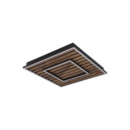 Plafonieră LED Globo 67345D1 WOODY LED/36W/230V 3000K 45x45 cm