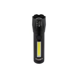 Lanternă LED reîncărcabilă Globo 31919 LIGHTA LED/3W/5V + COB/3W 5500K 1200 mAh
