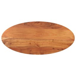 Blat de masa oval, 110x40x3,8 cm, lemn masiv de acacia GartenMobel Dekor