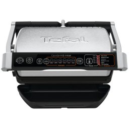 Gratar electric Tefal OptiGrill+ GC706D34, 2000 W, 6 programe automate, functie dezghetare, Inox/Negru