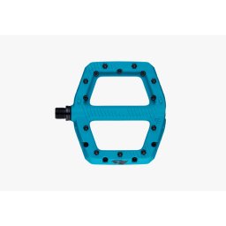 Pedale profesionale Race Face Chester Pedal 24, 115 x 110 mm, material compozit, 22 pini, turcoaz