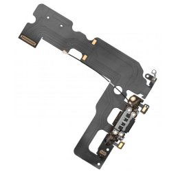 Piese si componente Banda cu Conector Incarcare - Microfon Apple iPhone 7 Plus, Negru