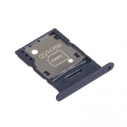 Piese si componente Suport SIM - Card Samsung Galaxy A15 5G A156 / A15 A155, Bleumarin (Brave Black)