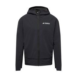ADIDAS TERREX Geacă outdoor 'Terrex Multi Softshell' negru / alb