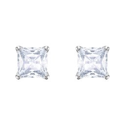Swarovski Cercei 'Stilla' argintiu / transparent