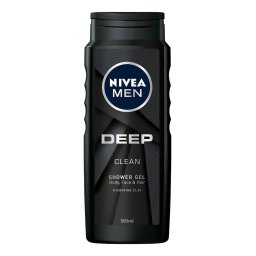 Nivea Gel de dus, Barbati, 500 ml, Deep