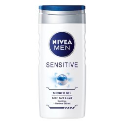Nivea Gel de dus, Barbati, 500 ml, Sensitive