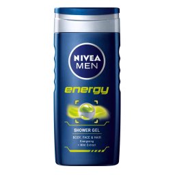 Nivea Gel de dus, Barbati, 250 ml, Energy