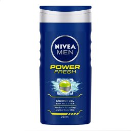 Nivea Gel de dus, Barbati, 250 ml, Power Fresh