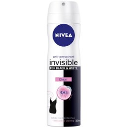 Nivea Deodorant spray, Femei, 150 ml, Invisible Black White Clear