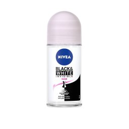 Nivea Deodorant Roll-on, Femei, 50 ml, Invisible Black White Clear