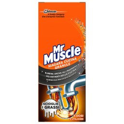 Mr. Muscle Granule desfundat tevi bucatarie, 250 g