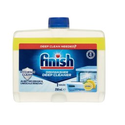Finish Solutie curatare pentru masina de spalat vase, 250 ml, Lemon