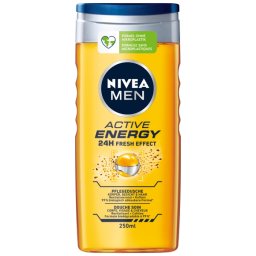 Nivea Gel de dus, Barbati, 250 ml, Active Energy