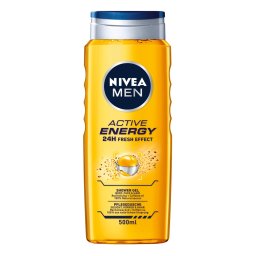 Nivea Gel de dus, Barbati, 500 ml, Active Energy